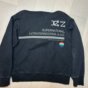 Xander Zhou Gender Neutral Hoodie Supernatural Futuristic M